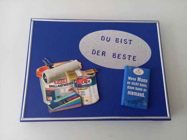 Geschenkschachtel "Maler"   cs56