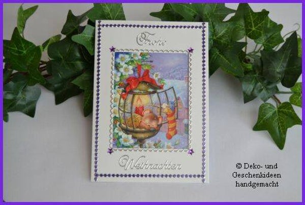 Weihnachtskarte   cs618