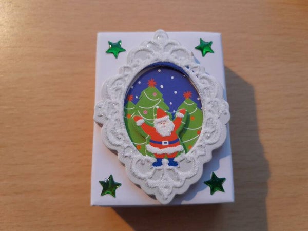 Geschenkschachtel mini "Weihnachtsmann"  cs673