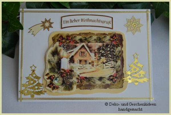 Weihnachtskarte   cs687