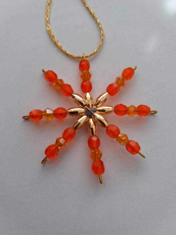 Perlenstern "orange"   cs699