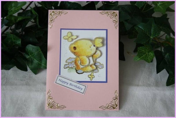 Geburtstagskarte "Bärli"   cs71