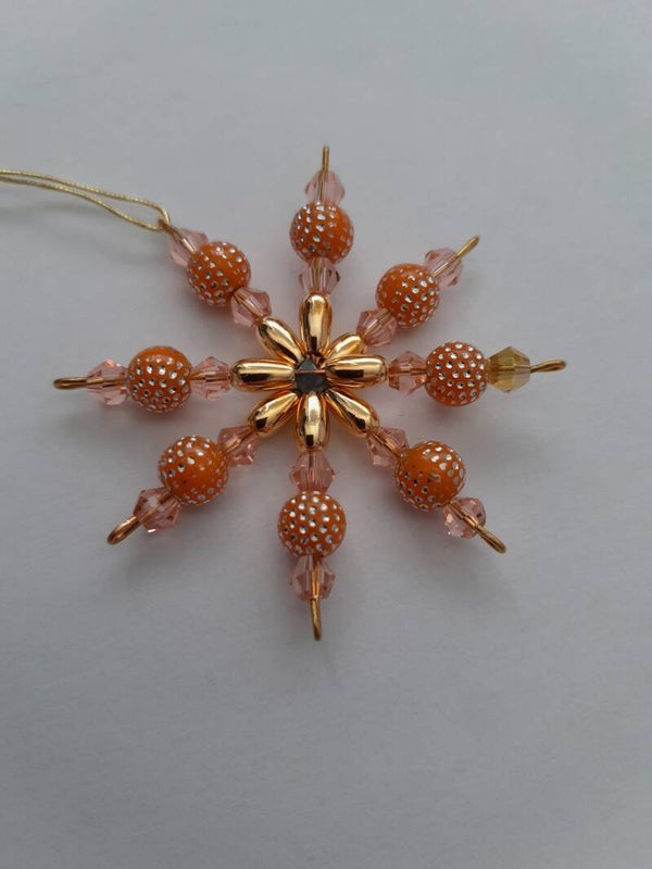 Perlenstern "lachs"   cs722