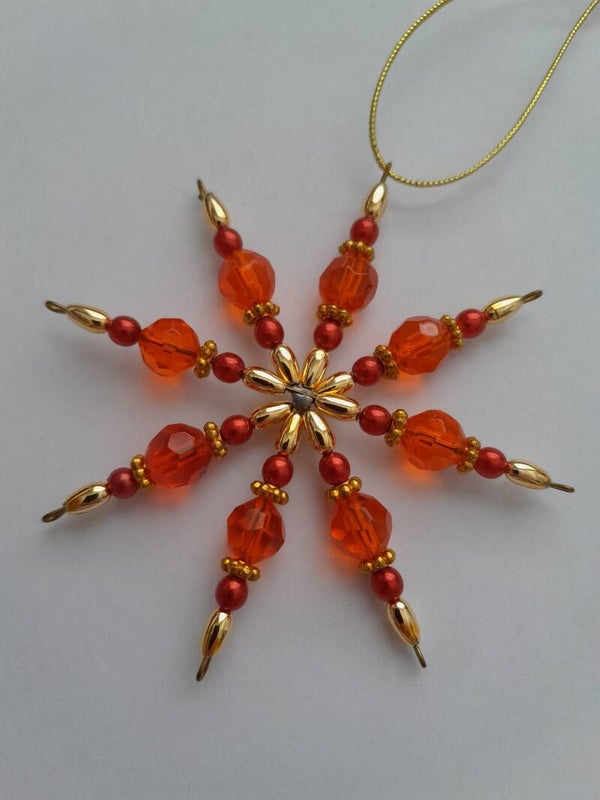 Perlenstern "rot"   cs779