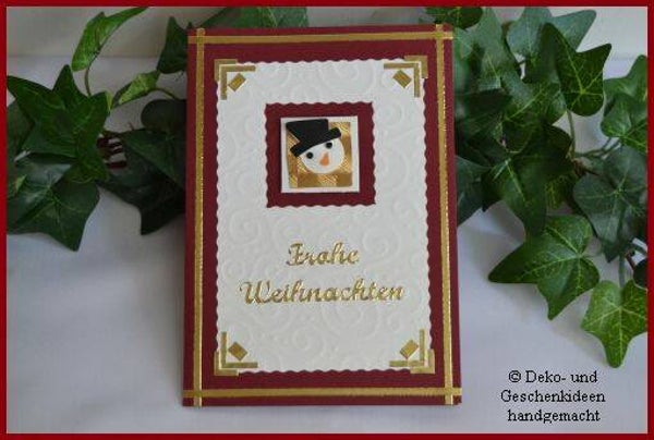 Weihnachtskarte   cs784