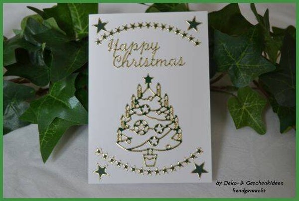 Weihnachtskarte "Weihnachtsbaum"   cs939