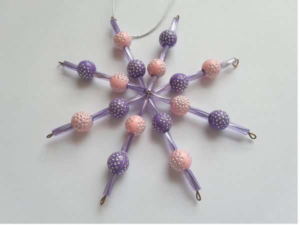 Perlenstern "violett / rosa"   cs648