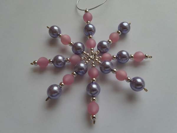 Perlenstern "violett / rosa"   cs653