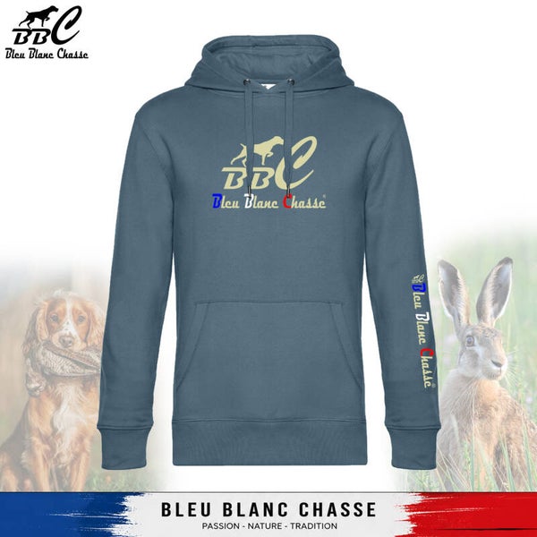 Sweat-shirt à capuche Bleu Nordique "Original" - Unisexe