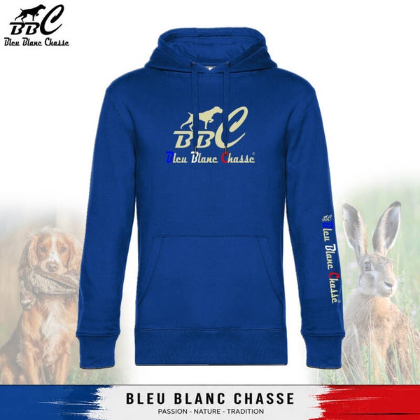 Sweat-shirt à capuche Bleu Royal "Original" - Unisexe
