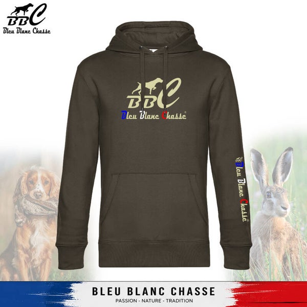 Sweat-shirt à capuche Kaki "Original" - Unisexe