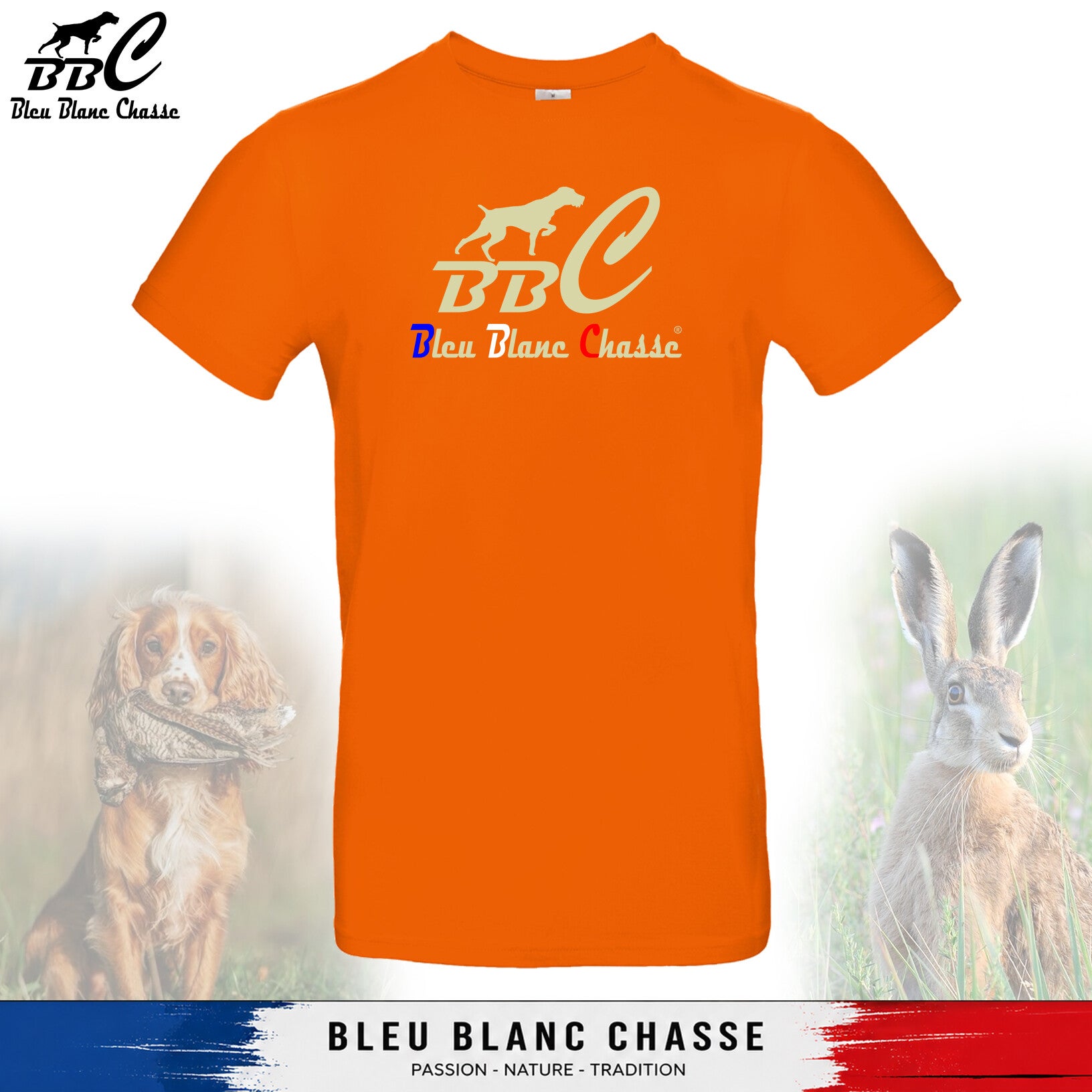 Tee-shirt Orange - Gamme  "Original"
