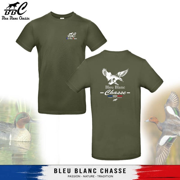 Tee-shirt Kaki - Gamme "Siffleur à la pose"