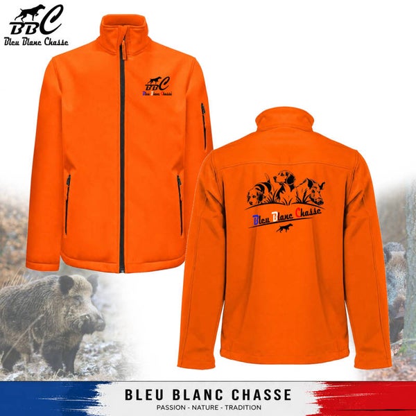 Veste SoftShell Orange