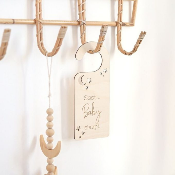 Deurhanger Ssst... baby slaapt