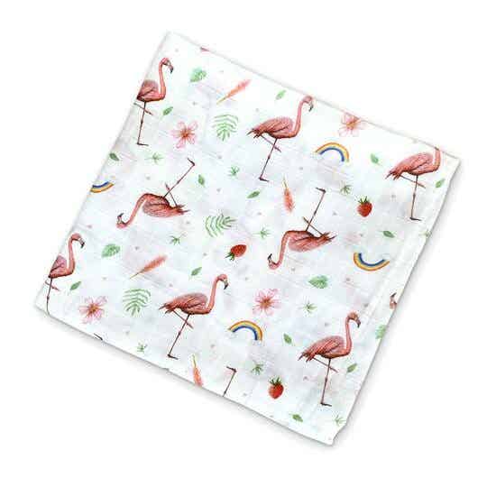 XL Hydrofiele Doek Flamingo