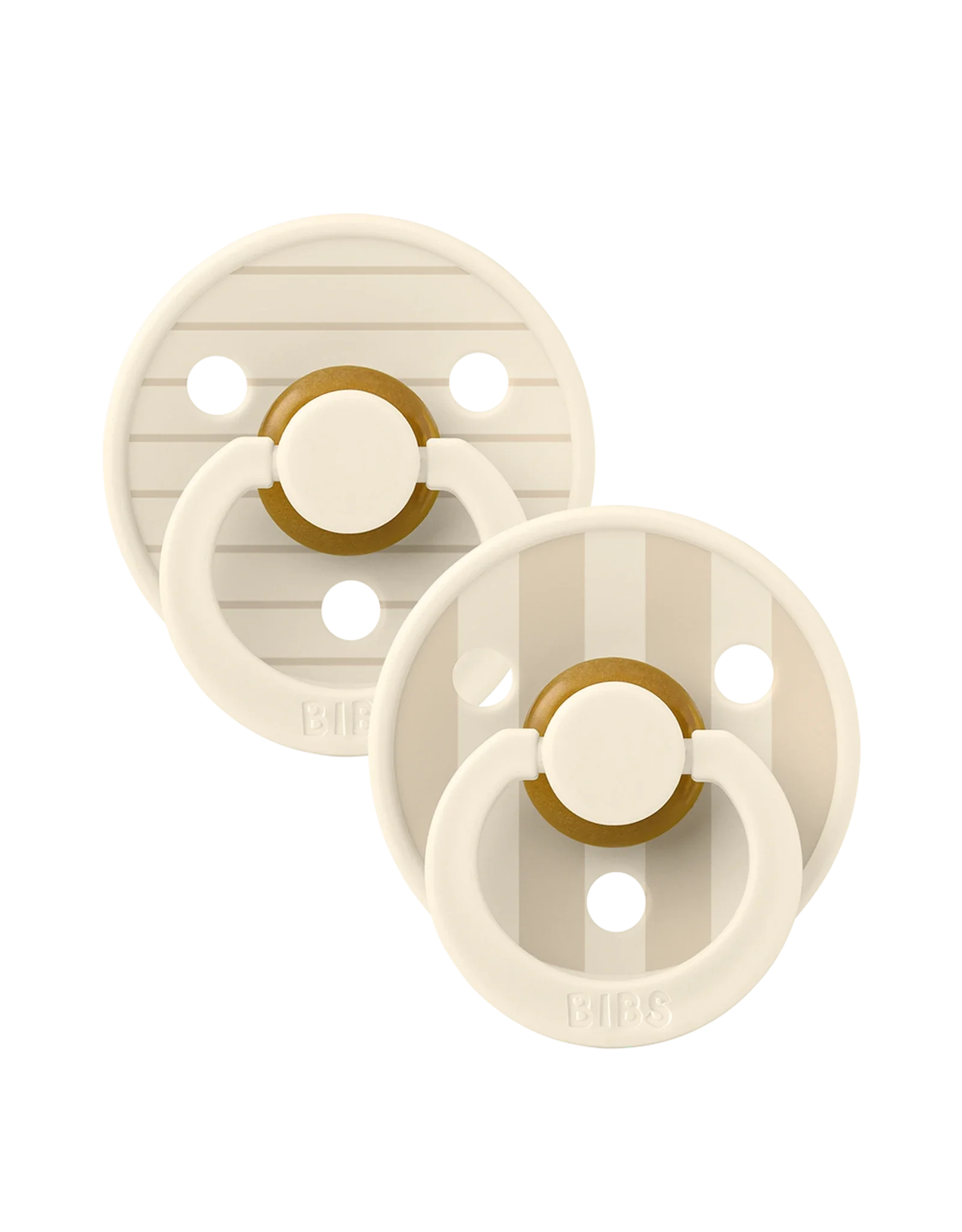 Speentjes BIBS Pin Ivory/Vanilla - maat 1 en 2