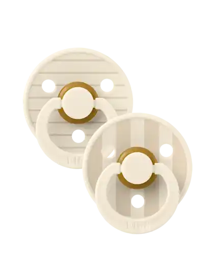 Speentjes BIBS Pin Ivory/Vanilla - maat 1 en 2