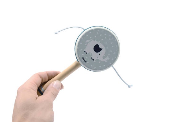 Handtrommeltje Blauw