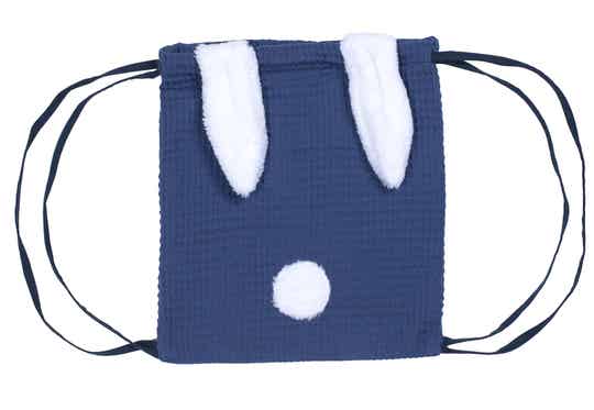 Rugzak Konijn Indigoblauw