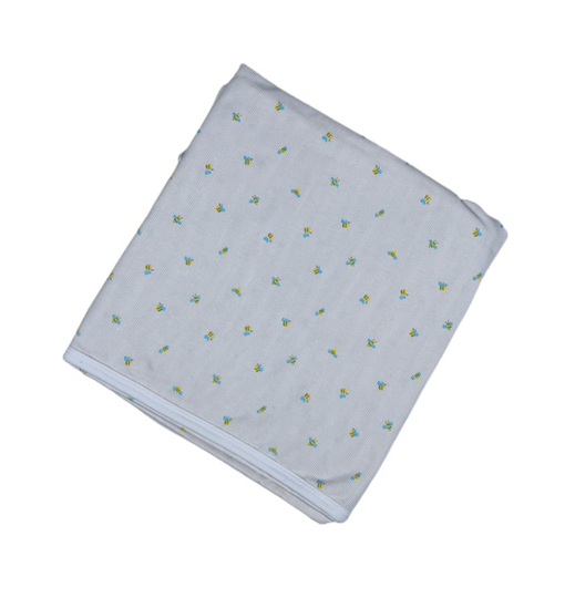 Babydeken Bijtjes Beige Wit