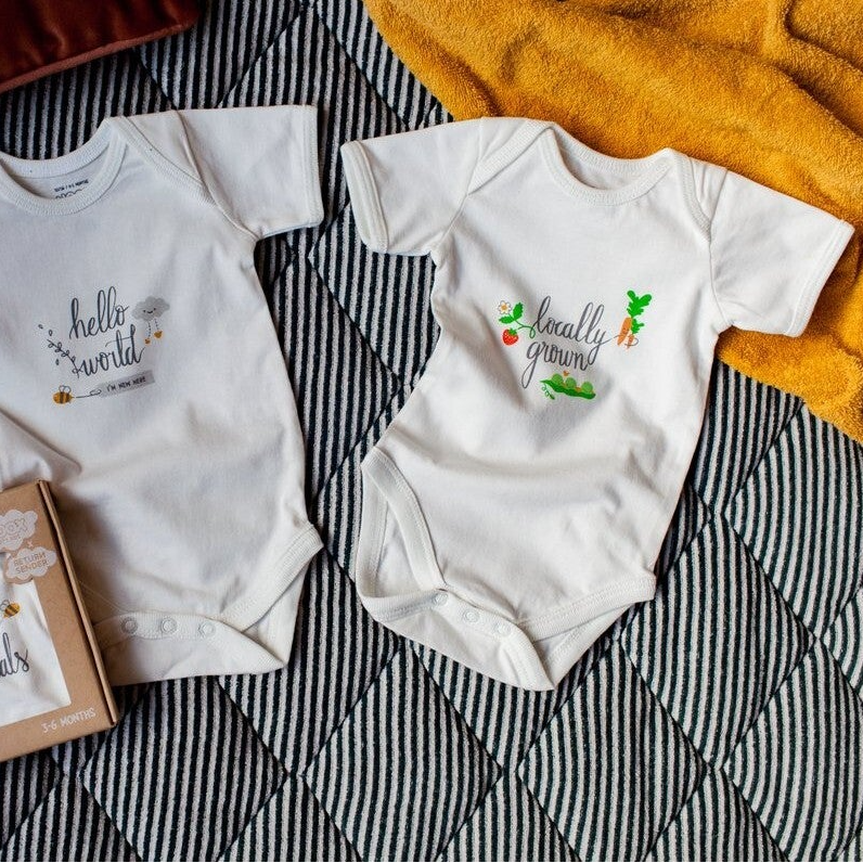 duurzame rompertjes fairtrade mutsje