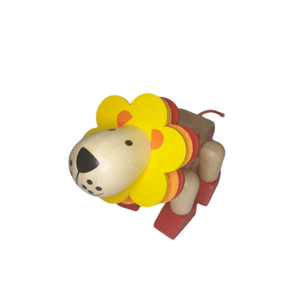 Houten Flexibele Leeuw