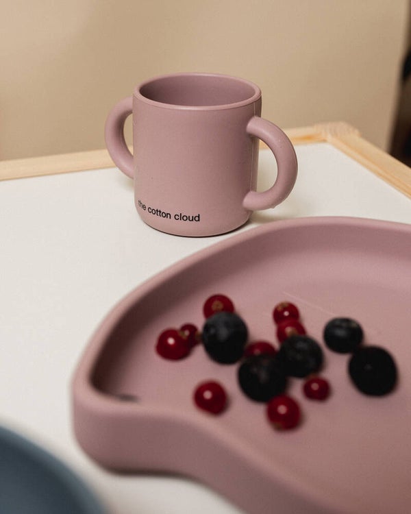 Siliconen Beker Dusty Pink