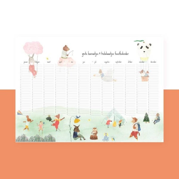 Verjaardagskalender Poster A2