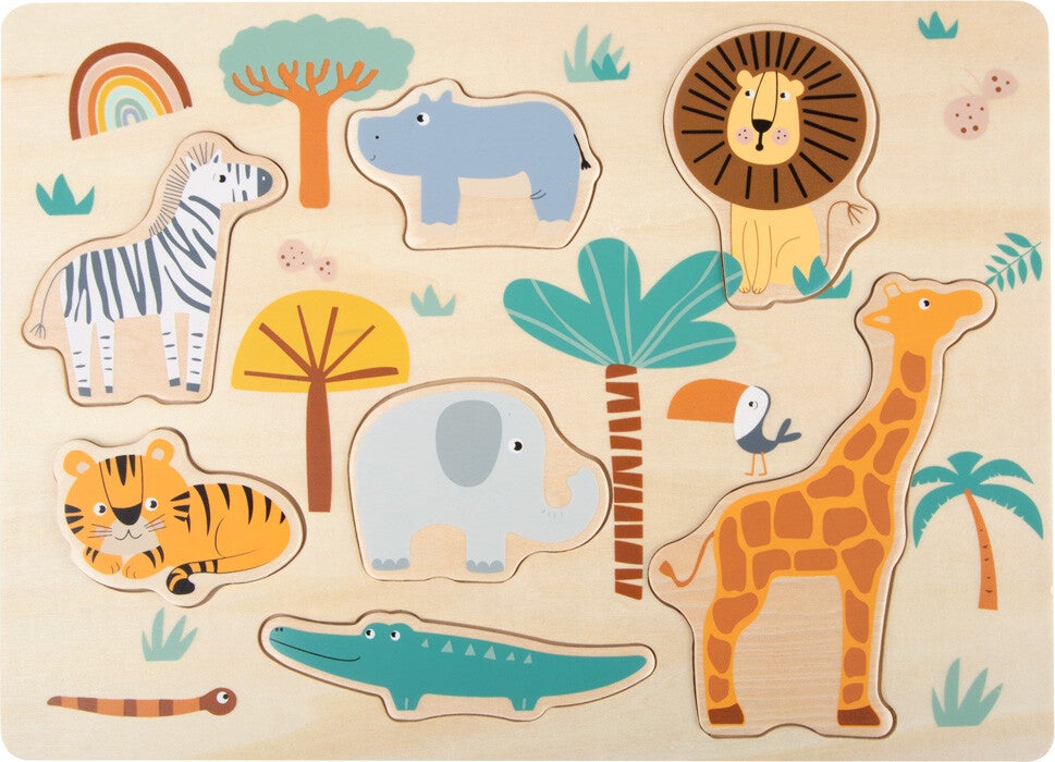 Houten Puzzel Safari