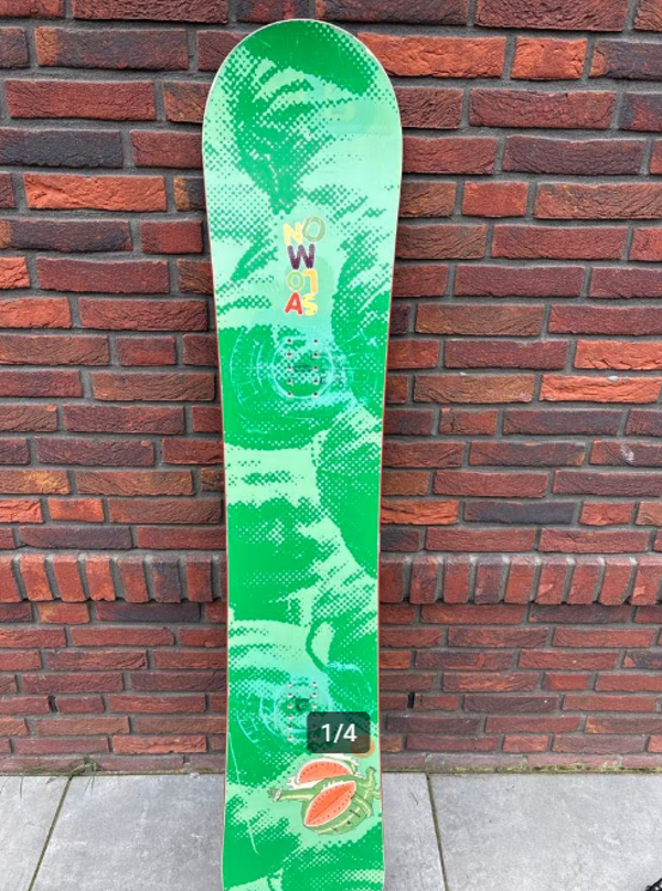 Salomon Drift 154 Snowboard + Bindingen gewaxt&geslepen