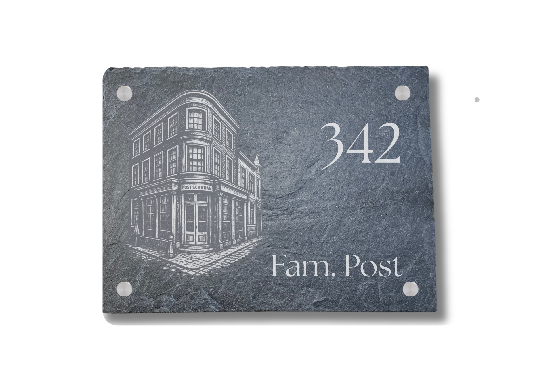 POST OP DE DAM NAAMBORD (SCHIEDAM COLLECTIE)