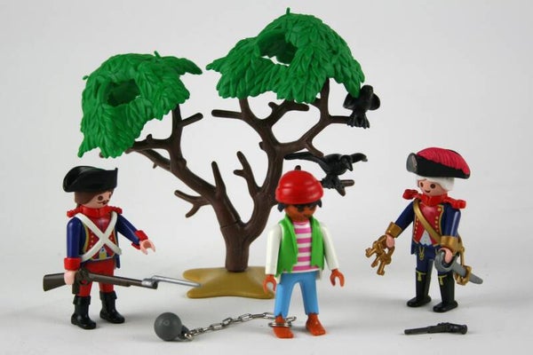Playmobil Engelse soldaten en zeerover 3113