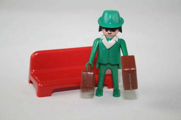 Playmobil Vintage Passagier op het perron 3321x