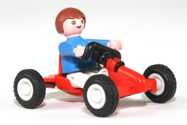 Playmobil Jongen op Go-kart 3358