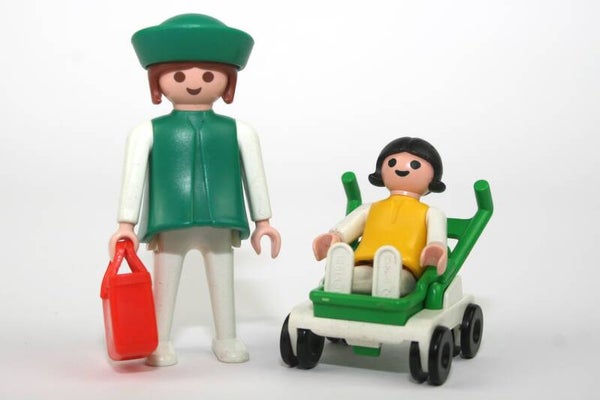 Playmobil Vintage Mama met wandelwagen 3597