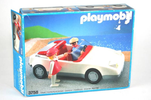 Playmobil Witte sportwagen 3758