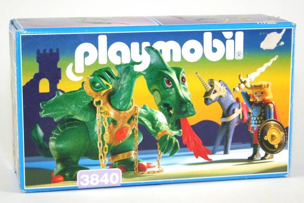 Playmobil Magie Groene draak en ridder 3840