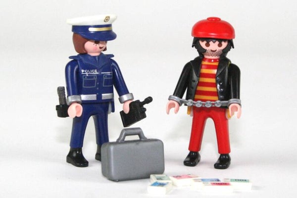 Playmobil Politieagente en boef 4269