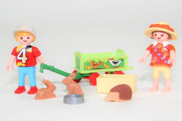 Playmobil Bolderkar met diertjes