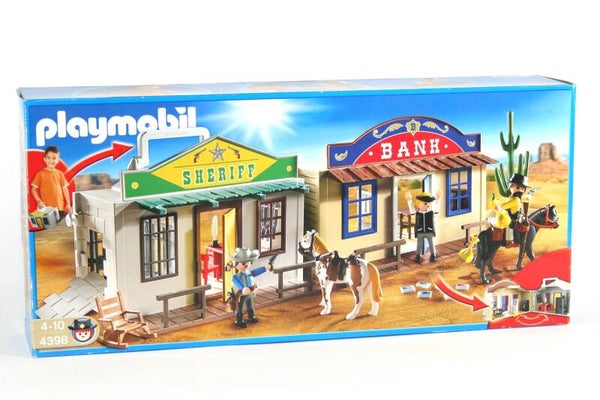 Playmobil Meeneem Westernstad 4398