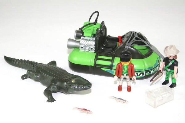 Playmobil Hovercraft met alligator 4446