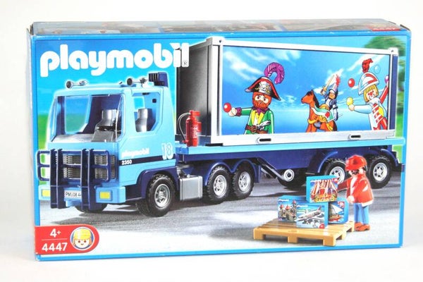 Playmobil Blauwe vrachtwagen 4447