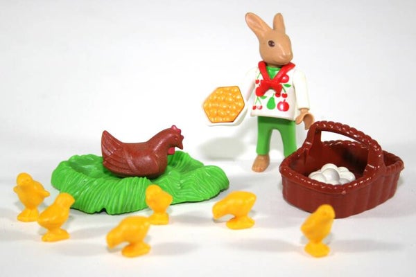 Playmobil Paashaas met kip en kuikens 4452