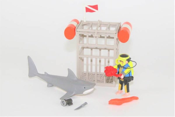 Playmobil Duiker met haai en duikkooi 4500