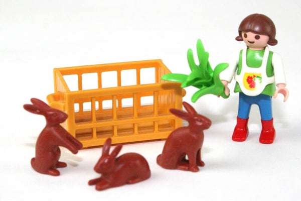 Playmobil Meisje met konijntjes 4529