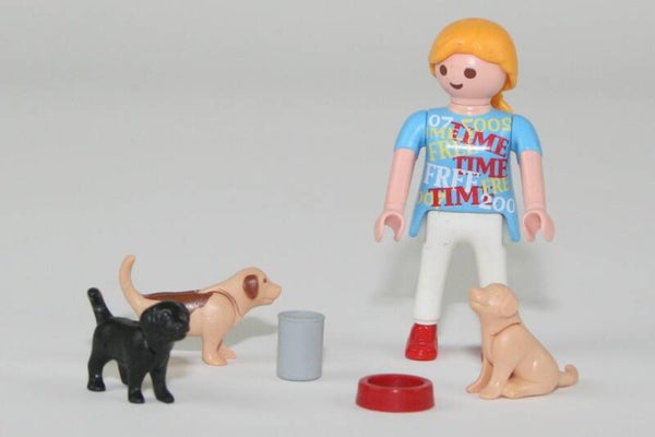 Playmobil Dame met puppy's 4687