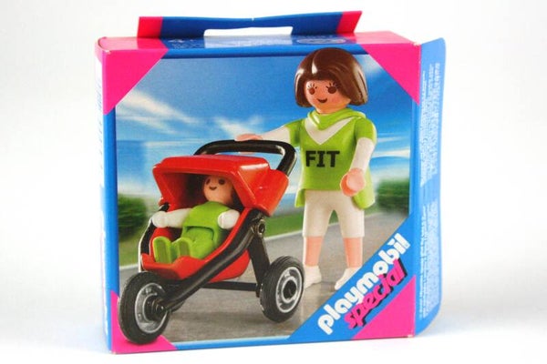 Playmobil Hardloop mama met buggy 4697