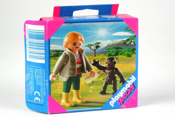 Playmobil Verzorgster met babygorilla 4757