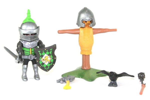 Playmobil Groene ridder met oefenpop 4768